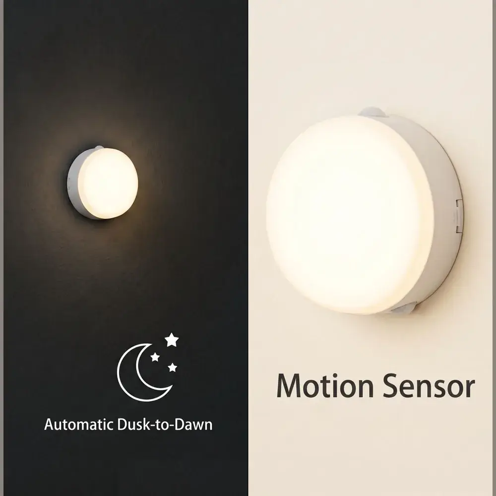 Smart Motion Sensor LED Night Light | USB Rechargeable & Portable